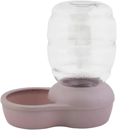 Vista 3 de Petmate Violet Replendish Gravity - Dispensador automático de agua para mascotas para gatos y perros, 0.5 galones