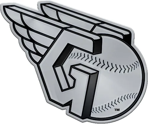 Vista 4 de Emblema de automóvil cromado MLB