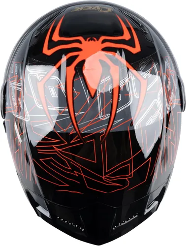 Vista 2 de Casco integral para hombres y mujeres adultos con protector solar ahumado