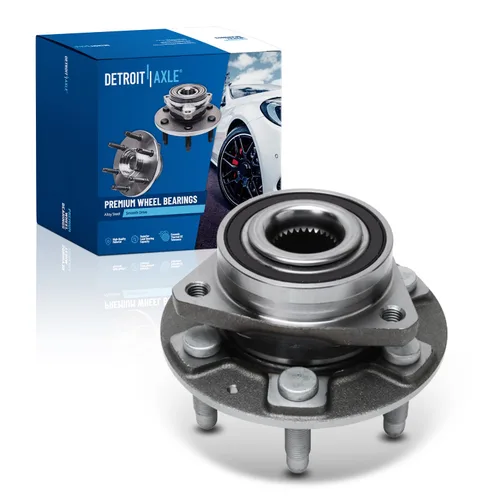 Vista 151 de Detroit Axle - Cojinete de rueda delantera para Honda Civic Chevy Aveo5 Spark Pontiac Lemans Pontiac G3 Wave Optima Suzuki Swift+ VW Jetta Rabbit