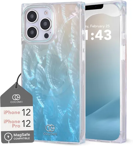 Vista 58 de Cocomii - Funda rectangular compatible con iPhone Xs/X - Perla opalescente, brillo brillante, para mujeres, niñas, hombres, funda protectora