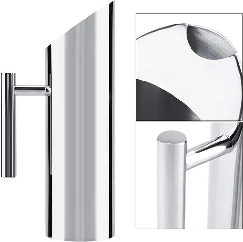 Vista 6 de Jarra de agua de acero inoxidable, jarra de agua de acero inoxidable con protector de hielo, jarra de agua de acero inoxidable con protector