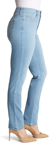 Vista 2 de Gloria Vanderbilt - Jeans clásicos Amanda, cónicos y de cintura alta para mujer