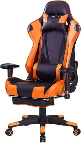 Vista 9 de Home Ergonomic Office Chair Ergonomic Computer Chair with Adjustable Height,Gaming Chair,High Back Adjustable Swivel Video Game Chair with Footrest