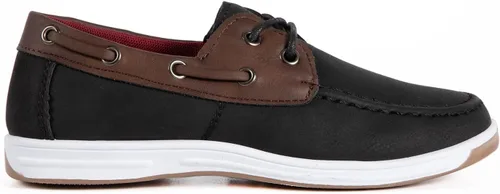 Vista 2 de Boys Loafers Kids Casual Boat Shoes School Boys Dress Shoes