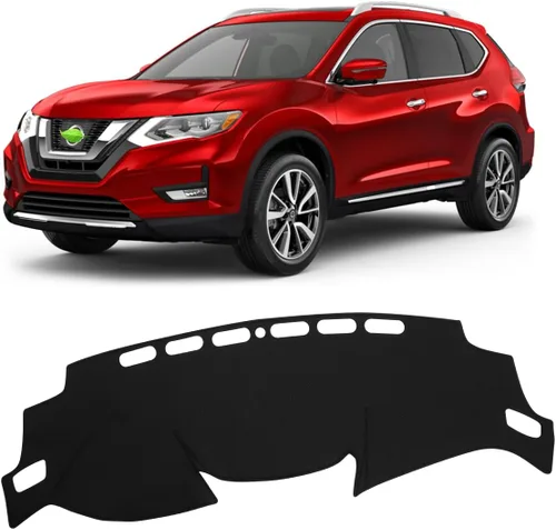 Vista 116 de FIILINES Cubierta para tablero Compatible con Mazda 3 2010-2013 Accesorios Tapete para tablero para Mazda 3 Accesorios Tapete para salpicadero