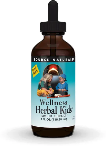 Vista 6 de Source Naturals Wellness Herbal Kids, para el apoyo del sistema inmunológico* - 2 onzas líquidas