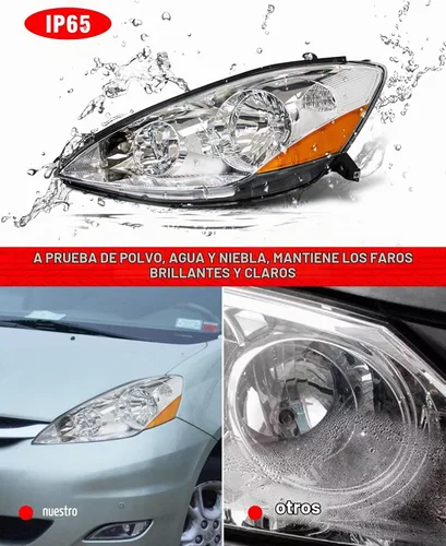 Vista 8 de Conjunto de faros para 2006 2007 2008 2009 2010 Toyota Sienna, carcasa cromada con reflector ámbar izquierdo y derecho