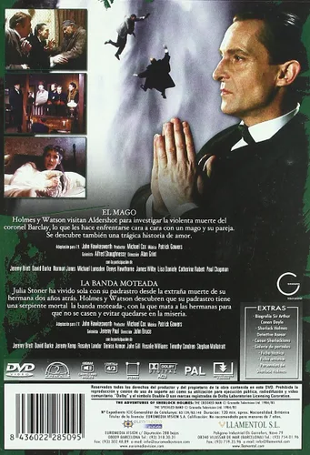 Vista 2 de El Mago La Banda Moteada (S.Holmes) (Import Movie) (European Format - Zone 2) (2006) Jeremy Brett David