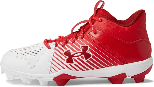 Vista 4 de Under Armour Men's Leadoff Mid Rubber Molded Baseball Cleat Shoe