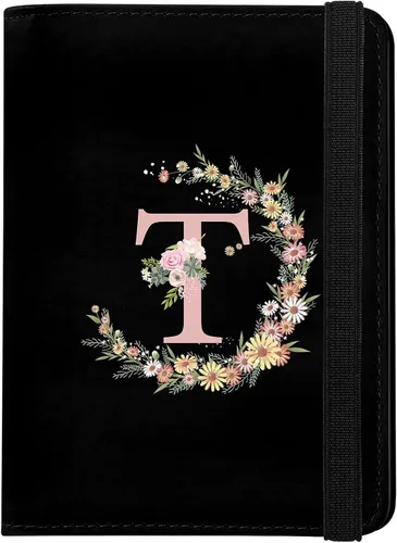 Vista 18 de Linda Funda para Pasaporte y Soporte Combo, Cubierta para Pasaporte con Bloqueo RFID, Compatible con Billetera para Hombres y Mujeres, Protector