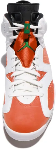 Vista 5 de Air Jordan VI (6) Retro (2014), Summit WhiteTeam Naranja-negro