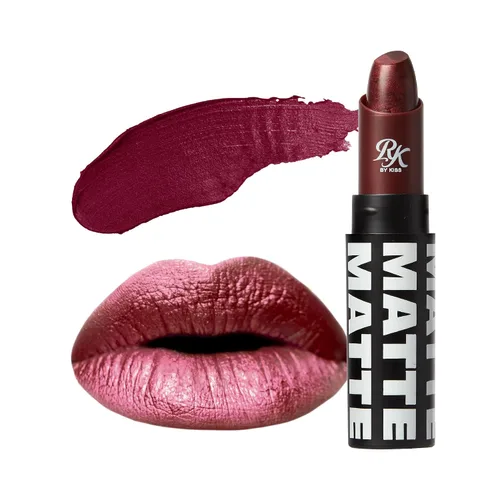 Vista 21 de Lápiz labial mate, besos de rubí, color fantasía (Aphrodite)