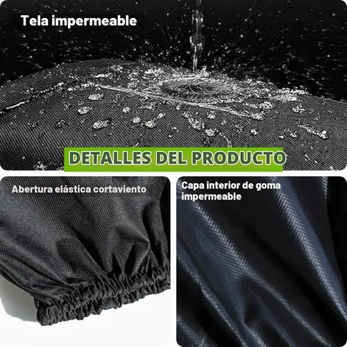 Vista 7 de Woho Funda impermeable táctil con abertura elástica para carrito de golf Evolution y Denago, accesorios para carrito de golf Evolution