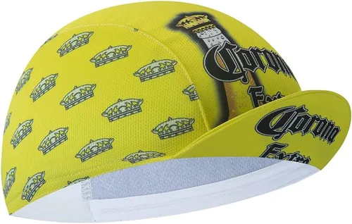 Vista 4 de Gorra de ciclismo de cerveza, casco retro para ciclismo, forro transpirable y absorción de sudor B1