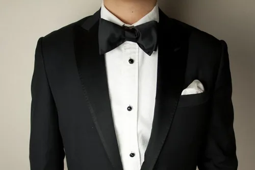 Vista 3 de Flairs New York Gentlemans Essentials Weekend Casual White Pocket Square