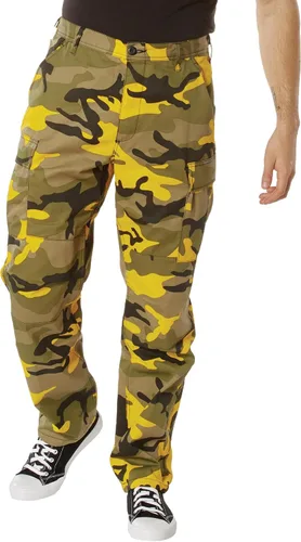 Vista 4 de Rothco - Pantalones tácticos de camuflaje estilo uniforme militar BDU, tipo cargo
