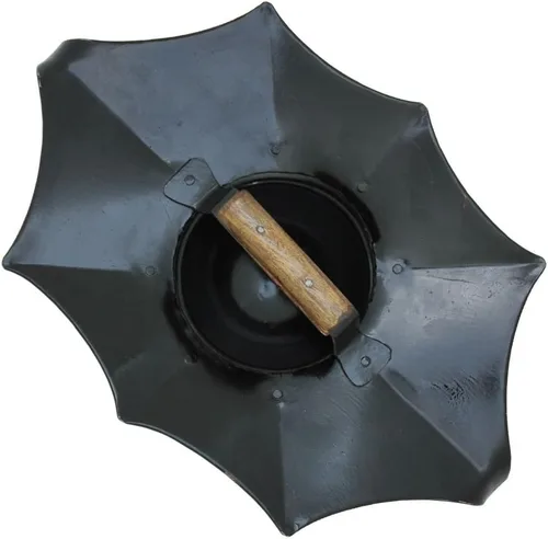 Vista 3 de Armory Replicas Close Combat Talhofer Grand Master Buckler Shield Silver