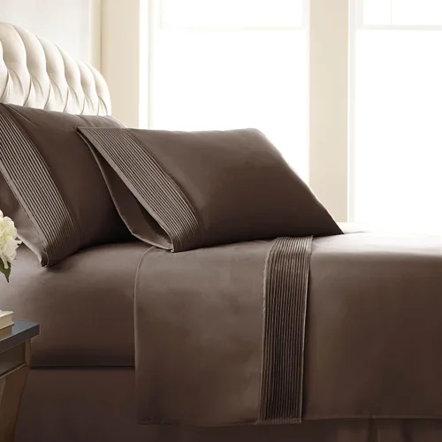 Vista 26 de Southshore Fine Linens®, juego de ropa de cama con bolsillo profundo, Microfibra, Negro, gemelo