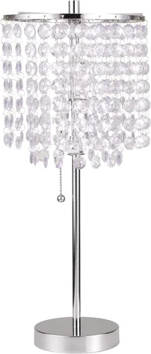 Vista 3 de 27.5" 733WH+Nueva Luz Nocturna Inspirada Cristal Lámpara de Mesa/Lámpara de Pie Colección