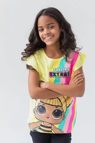 Vista 4 de L.O.L. Surprise! Paquete de 3 camisetas con estampado de volantes