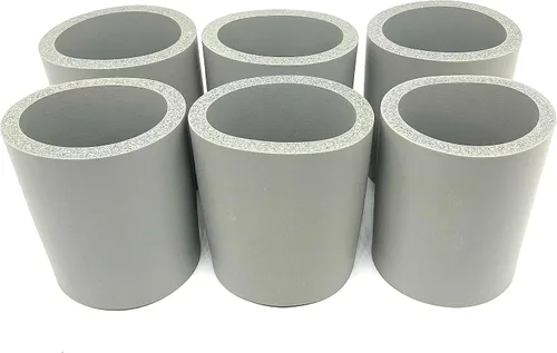 Vista 11 de Pen Kit Mall - Enfriador de latas de espuma gruesa en blanco de la vieja escuela, no plegable (varios colores, paquete de 6 - C, 6)