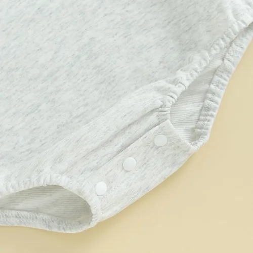 Vista 75 de Mameluco de manga larga con bloques de color para bebé, niño, niña, con bolsillo, cuello redondo, sudadera básica para otoño e invierno