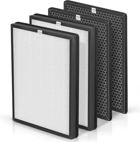 Vista 10 de AP-B102 - Juego de filtros de repuesto compatibles con filtros ifier Alexapure Breeze Air Pur de repuesto AP-B102 y 3049 3 en 1 limpiador de aire