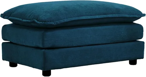 Vista 25 de Sofá seccional modular convertible de 76.7", sofás de dos plazas de chenilla con asiento profundo y cojines tipo loveseat para sala de estar, Beige