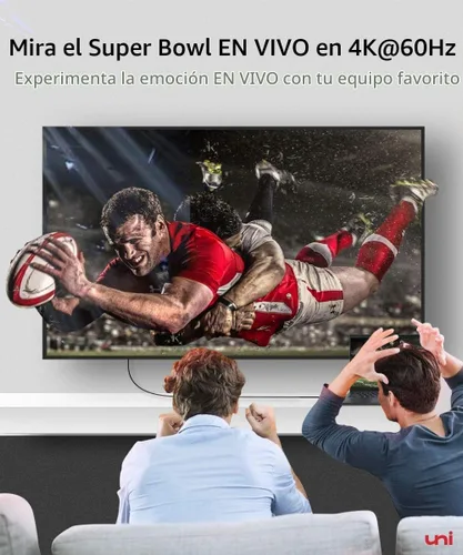Vista 4 de uni - Cable USB C a HDMI de 3 pies 4K a 60 Hz, MacBook Pro tipo C a TV HDMI USB tipo C a HDMI, cable trenzado, Thunderbolt 3/4, MacBook Air