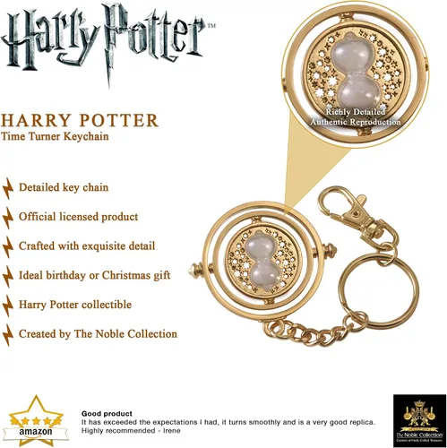 Vista 3 de The Noble Collection Harry Potter Time Turner Key Chain