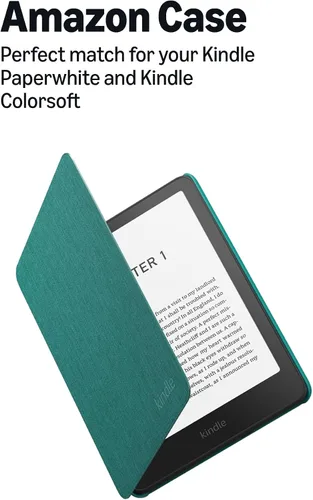 Vista 7 de Funda para Amazon Kindle Paperwhite y Kindle Colorsoft. Funda protectora ligera e impermeable - Tela