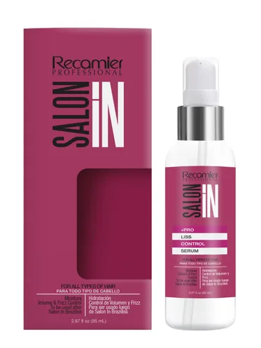 Vista 8 de Salon In de Recamier Máscara de tratamiento profundo Liss Control Cuidado del cabello con control de encrespamiento 10.58 oz / 300 g