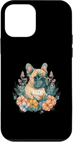 Vista 12 de iPhone 15 Bulldog Francés Asia Arte Japón China Amante de la Naturaleza Frenchie Caso