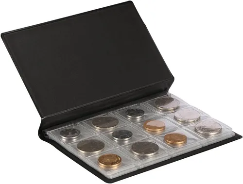 Vista 5 de Ufurty Rely2016 Prácticos 120 monedas mundiales de monedas para coleccionar monedas, libro de protección de monedas, soportes para álbumes fáciles