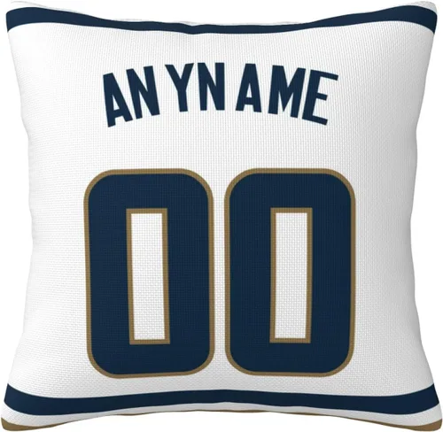 Vista 37 de Fundas de almohada de fútbol – Fundas de almohada personalizadas con cualquier nombre y número, regalo personalizado para hombres, mujeres y niños