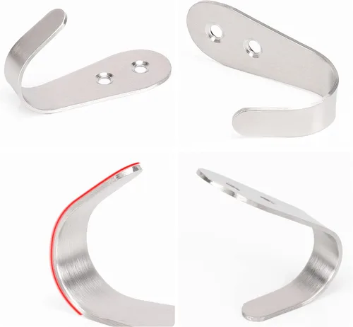 Vista 3 de NearMoon Ganchos para colgar abrigos para colgar abrigos, de acero inoxidable, resistentes al óxido, para colgar abrigos, toallas, sombreros, bolsas