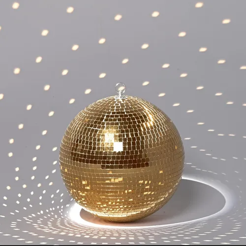 Vista 37 de Yescom Juego de 8 bolas de discoteca de 7/12/16/20/24 pulgadas, bolas de espejo surtidas, decoración de vidrio para colgar para fiestas de los años