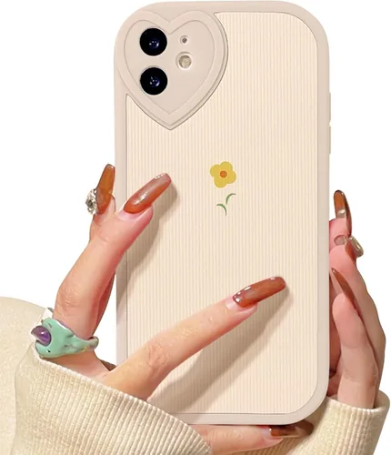 Vista 27 de Lovmooful Funda para iPhone 11 con diseño de oso lindo floral con lentes de Flor de Oso2