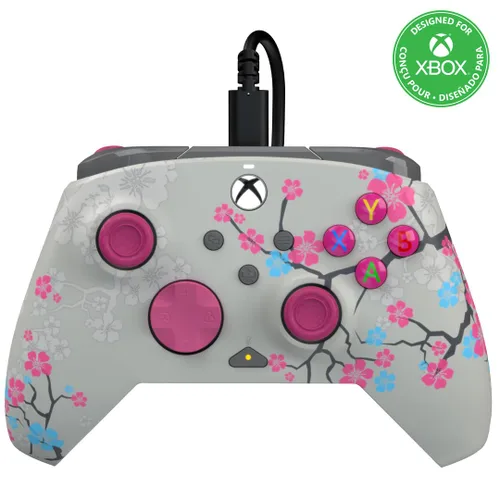 Vista 30 de PDP Gaming Xbox Series X S Red Bundle: REMATCH Wired Gamepad Controller & AIRLITE Wired Headset with Mic, Licensed Xbox One Gamepad, Customizable