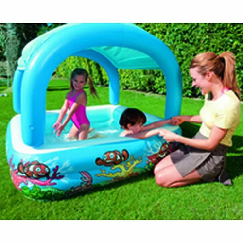 Vista 6 de Bestway Piscina Hinchable Infantil Techo Desmontable 140x140x114 cm +2 Años Jardin 52192