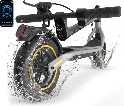 Vista 10 de Patinetes eléctricos – Scooter eléctrico para adultos, motor de 500 W/1000 W/1500 W, 18/21/25 MPH máximo, rango de 21/28 millas, control