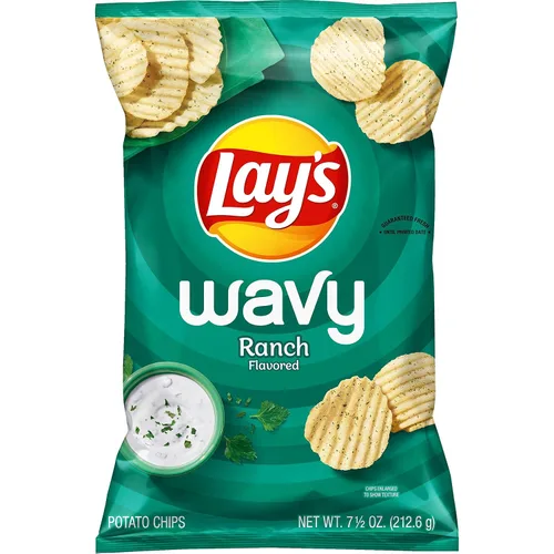 Vista 28 de Lay's Papas Fritas Clásicas, Papas Fritas Sin Gluten, Tamaño de Fiesta, Bolsa de 13 oz
