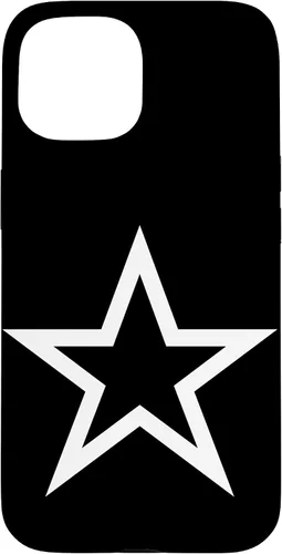 Vista 6 de Y2K Aesthetic Star - Carcasa para iPhone 17, diseño de estrella y negro