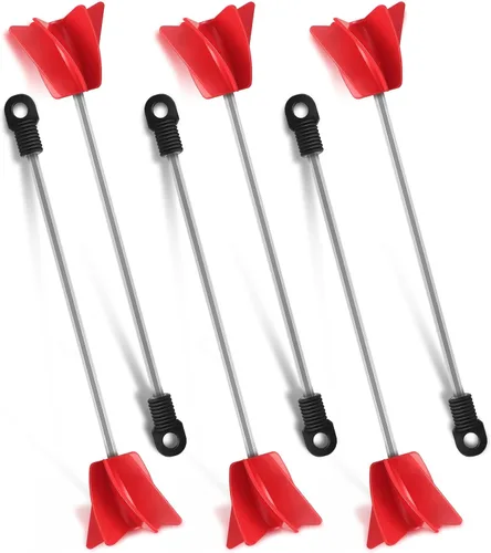 Vista 9 de Loosh 12 agitadores de pintura de 11 pulgadas para taladro, accesorio mezclador de pintura, mezclador epoxi hélice para resina de hormigón, paleta