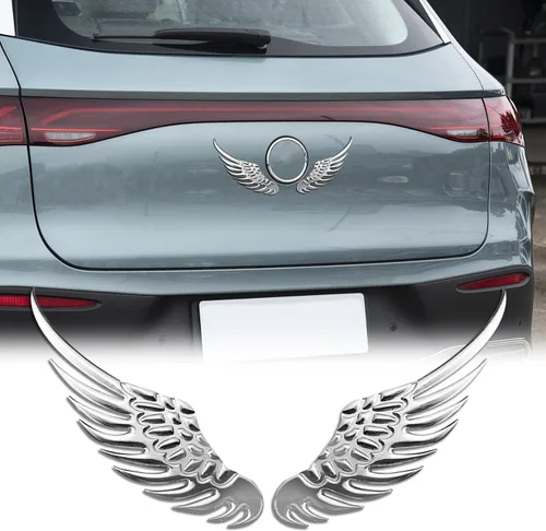 Vista 17 de Insignias de metal 3D para automóvil, emblema de cerveza de 4 x 4, insignia redonda de decoración exterior automotriz para automóviles, camiones