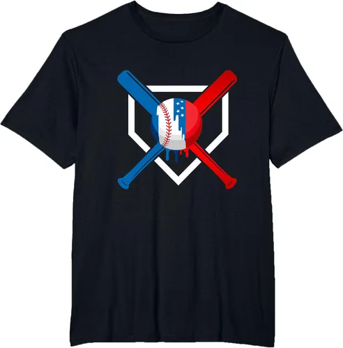 Vista 43 de Ropa de béisbol - Camiseta de béisbol, Negro -, Pequeña