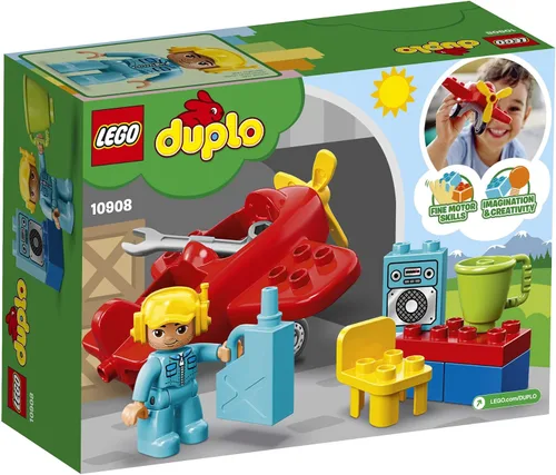 Vista 5 de LEGO DUPLO Town Plane 10908 Bloques de construcción (12 piezas)