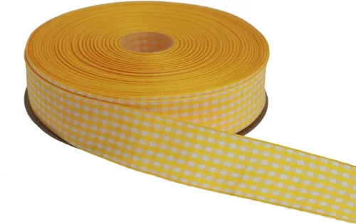 Vista 44 de Cinta a cuadros de 50 yardas cada rollo 100% poliéster con borde tejido (1/1-2 pulgadas x 50 yardas, negro)