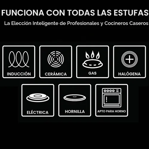 Vista 5 de Nuwave Juego de utensilios de cocina Pro-Smart de acero inoxidable de 9 Duralon y acero inoxidable